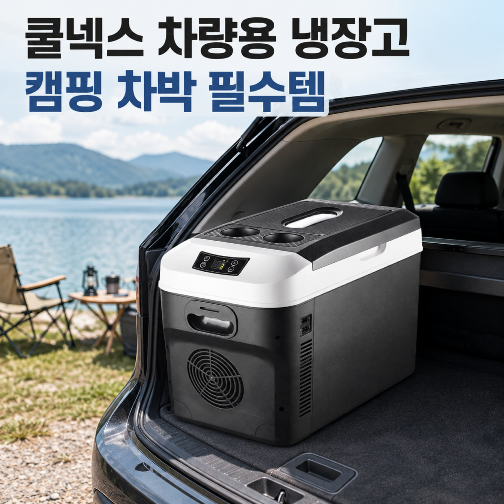 쿨넥스 차량용 냉장고 캠핑 차박용 이동식 냉온장고 제품 이미지