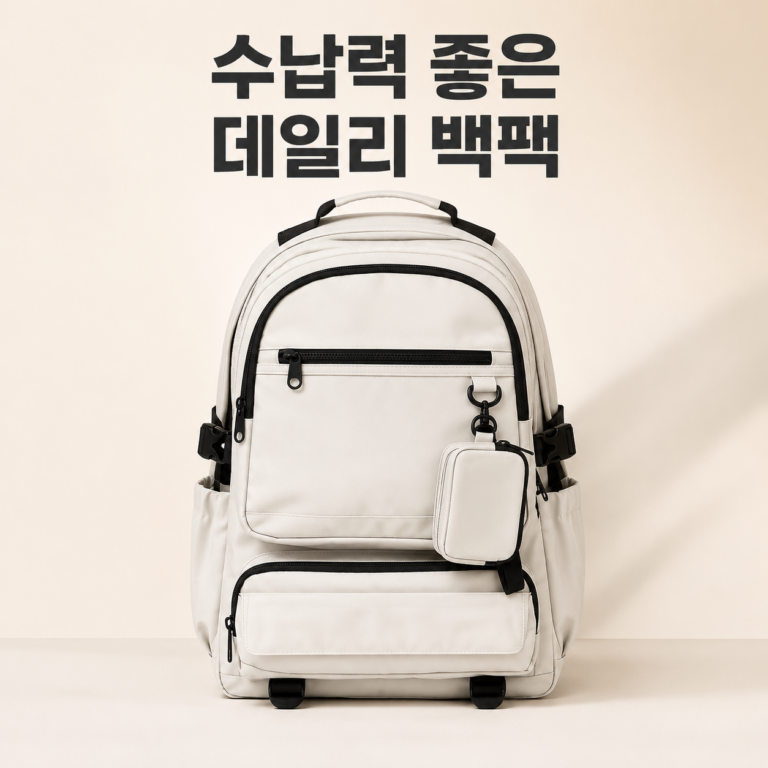 캉골 듀스 V 백팩 1467 아이보리 남녀공용